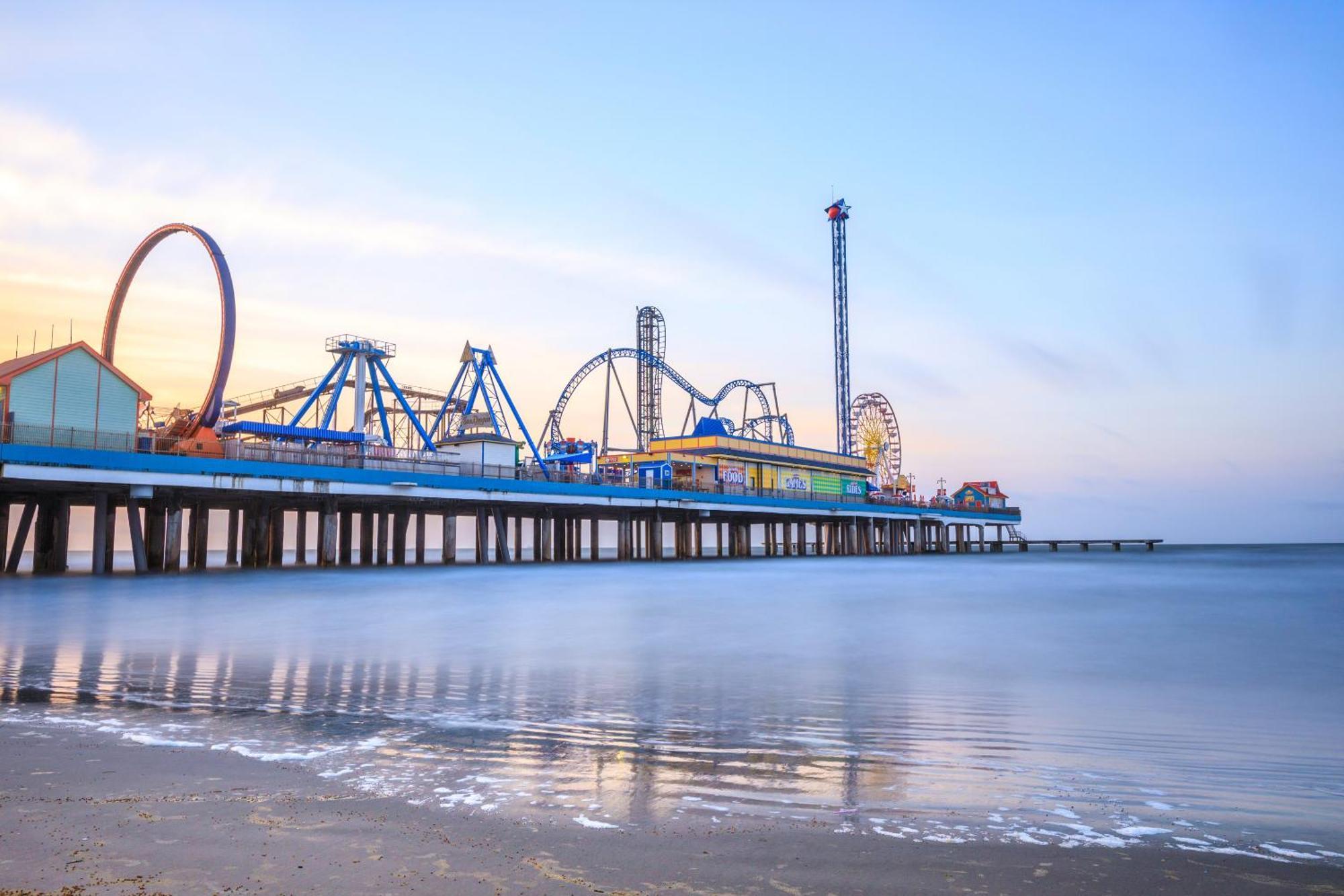 شقة Victorian 3110 - Seaside Abode غالفيستون، تكساس الغرفة الصورة